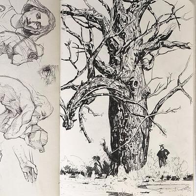 My Sketchbook from April